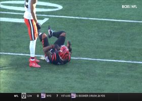Greg Newsome denies Burrow's deep launch codes to Chase