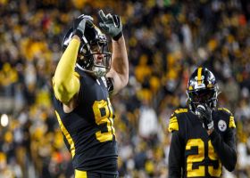 Can't-Miss Play: T.J. Watt vacuums in Burrow's throw at line of scrimmage for INT
