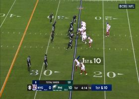 Milton Williams infiltrates Giants' backfield in a blink for TFL
