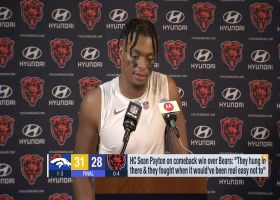 Justin Fields on Bears Week 4 loss: 'It hurt, emotions flowing everywhere'
