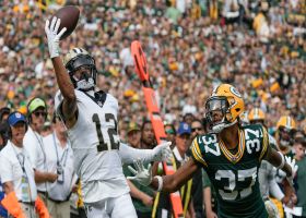 Derek Carr and spectacular one-handed catch from Chris Olave lead