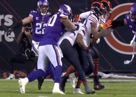 Replay rewards Vikings with fumble recovery on David Montgomery's red-zone scamper