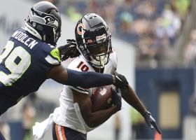 Nsimba Webster scampers into Seattle territory on 60-yard kick return