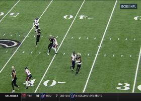 Carr's 13-yard connection with Kamara keeps Saints' drive alive