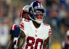 Richie James separates from defender to haul in TD pass from Tyrod Taylor