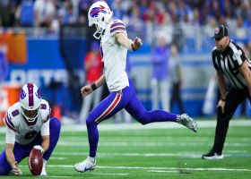 Tyler Bass drains 47-yard FG to pull Bills ahead at halftime