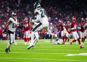 James Bradberry ends Texans' last-ditch hopes with red-zone INT