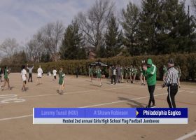 Eagles hosted second annual Girls High School Flag Football Jamboree