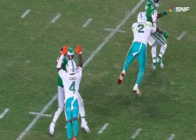 Can't-Miss Play: Pick-six TD! Jerome Baker takes Hurts' batted ball to house