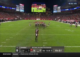 Giovani Bernard botches direct snap on Bucs' fake punt for key turnover