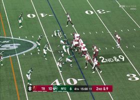 Rakim Jarrett goes for it all on ambitious hurdle attempt