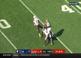 Bentley's pressure of Brissett leads to Mills' INT