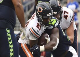 Darrynton Evan plows up the middle for one-yard TD rush