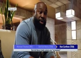 Ran Carthon on Derrick Henry: 'I feel that we're in a good place'