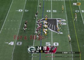Ridder hits Robinson in stride for 29-yard gain