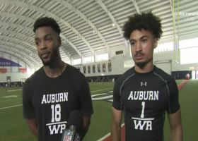 Seth Williams, Anthony Schwartz evaluate their Auburn pro day workouts
