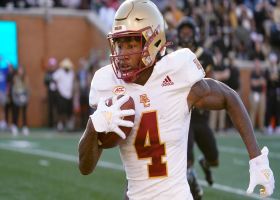 Pelissero: Boston College WR Zay Flowers visited with Giants, Saints ahead of pro day