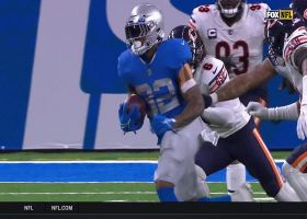 D'Andre Swift takes draw up middle and spins for 35-yard gain vs. Bears
