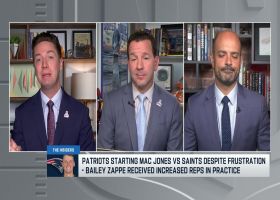 Pelissero: 'No change is immanent' for Patriots starting QB role