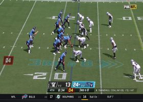 Tannehill throws an absolute LASER to Westbrook-Ihkine for 15 yards