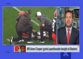 Rapoport: Amari Cooper (groin) questionable for 'MNF' vs. Steelers