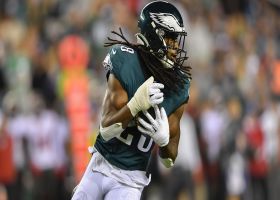 Anthony Harris picks off Brady for first INT with Eagles