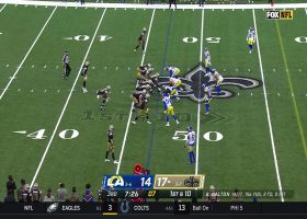 Greg Gaines' second sack of day goes for massive 13-yard loss