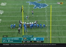 Riley Patterson's 42-yard FG trims Lions' lead to 14 in second quarter