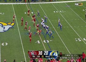 Niners defense stuffs Williams on 4th down to ice game