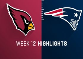 Cardinals vs. Patriots highlights | Week 12
