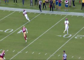  Jaleel Mclaughlin's hesitation move caps of smooth 9-yard TD catch