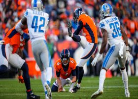 Brandon McManus ends first half with 52-yd FG boot