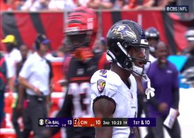 Can't-Miss Play: Lamar Jackson unloads 52-yard bomb to Flowers for unreal catch