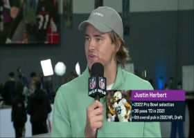 Justin Herbert: Being in L.A. for Super Bowl can 'use it as motivation'