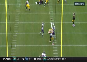 Patrick Queen makes leaping INT vs. Mitch Trubisky