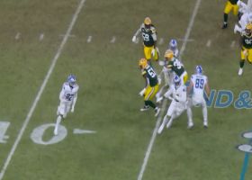 Lions dial up hook-and-ladder with lead late in fourth quarter for 14-yard gain