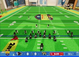 Trevor Lawrence runs for 22 yards on 'Toy Story Funday Football'