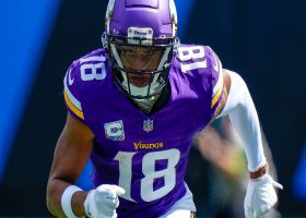 Justin Jefferson's second TD catch of 2023 gets Vikings on board vs. Panthers