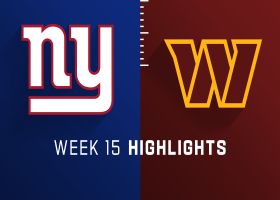 Giants vs. Commanders highlights | Week 15
