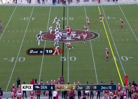 Broncos' deep launch comes 1 yard shy of TD before halftime