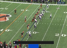 Sammy Watkins revs up his engine for 32-yard catch and run via Brown's underthrown pass