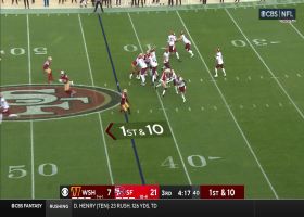 Can't-Miss Play: Heinicke goes WAY downtown on 51-yard completion to McLaurin