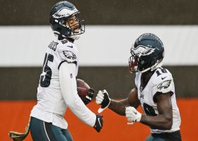 Wentz connects with Richard Rodgers for first TD grab of year