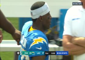 Jason Sanders' 41-yard FG gives Dolphins a 20-17 lead at halftime