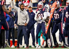 Can't-Miss Play: Jonathan Jones secures wild toe-tap INT after Hill's bobble