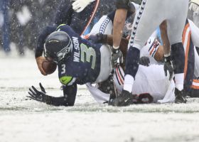 Bilal Nichols brings Russell Wilson into snow for third-down sack