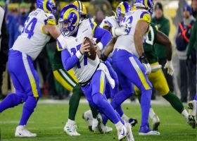Baker Mayfield delivers a strike on 15-yard gain to Van Jefferson