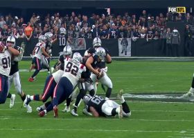 Lawrence Guy engulfs Derek Carr for 7-yard sack