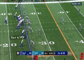Josh Allen heaves pass to Stefon Diggs for 37-yard gain