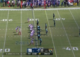 Wan'Dale Robinson shows off nifty moves on 17-yard jet sweep